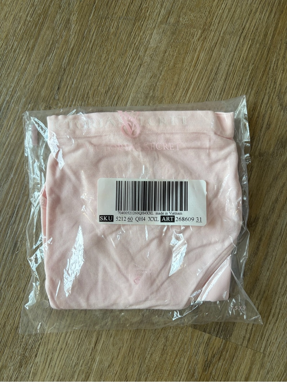 Victoria's Secret Seamless Logo Waistband Panty Pink Size XXL New In Package